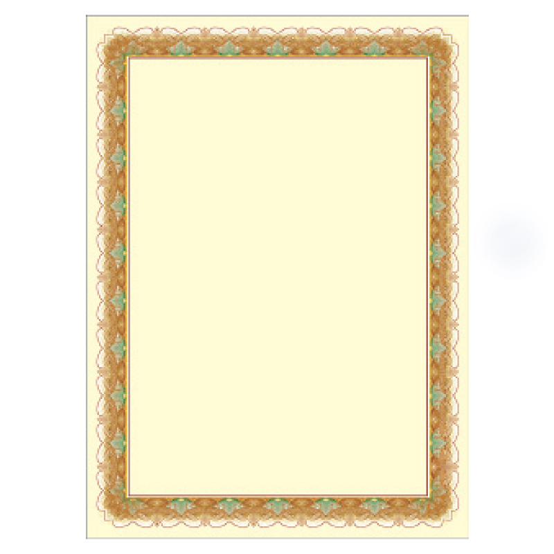 Dizaina papīrs ZLOTO A4, 20 loksnes/iepakojumā, 250g/m2