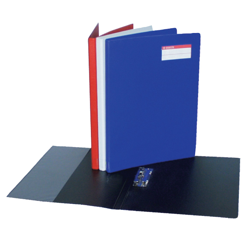 Mape ar piespiedēju ESSELTE A4 formāts, melna