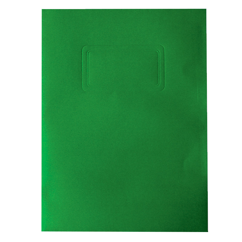 Mape ar iekšējām kabatām SMLT, 237x318 mm, zaļa krāsā