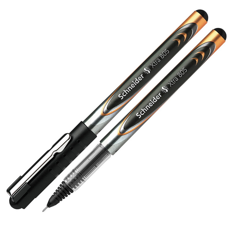 Pildspalva rolleris SCHNEIDER XTRA 805 0.5mm, melns korpuss, melna