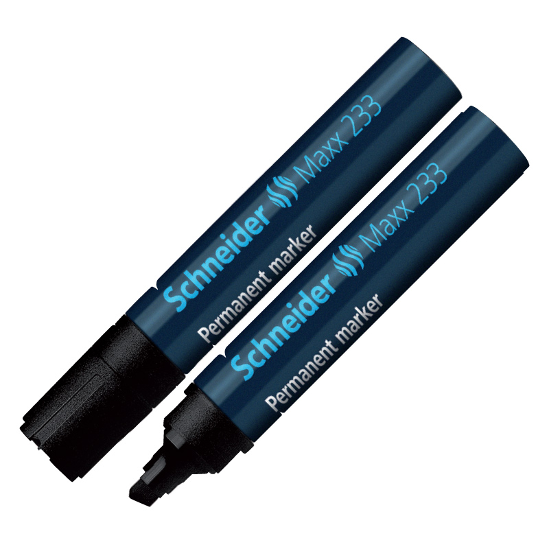 Noturīgais marķieris SCHNEIDER Maxx 280 slīps, melns