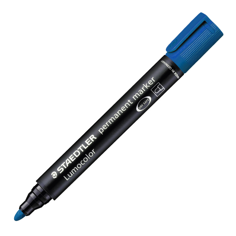 Noturīgais marķieris STAEDTLER LUMOCOLOR 352, konisks, zils