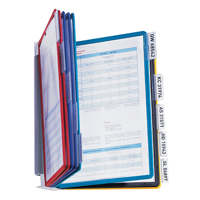 Sienas displejs Vario ar 10 displeja kabatiņām