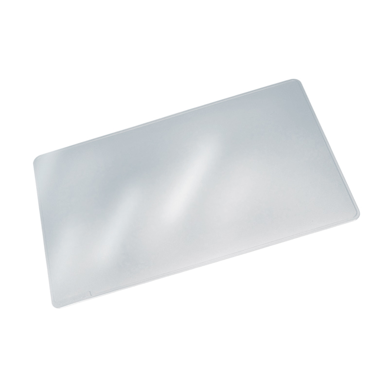 Galda segums Durable Duraglas ar izmēru 53x40cm, caurspīdīgi matēts