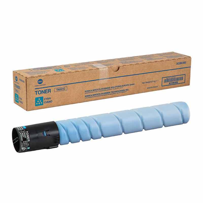 Toneris MINOLTA A33K450/TN321C (25.000 lpp.) zils