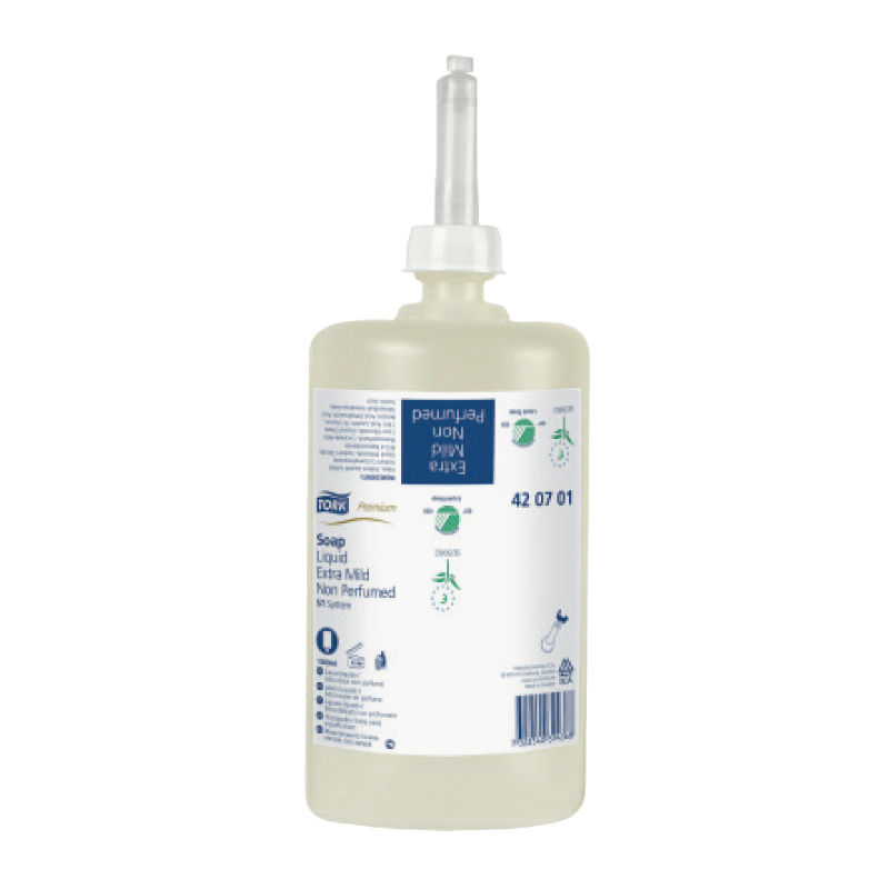 Šķidrās ziepes TORK Premium Mild Non Perfumed S1, 1 L