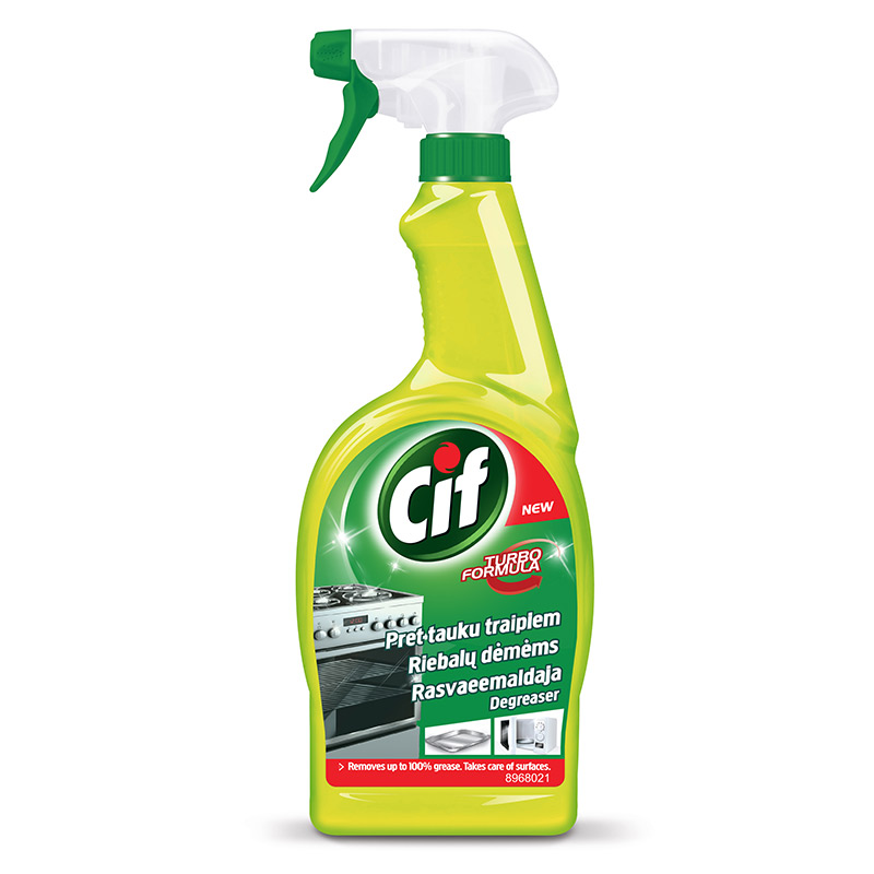 Tīrīšanas līdzeklis dažādām virsmām CIF ar smidzinātāju, 750 ml